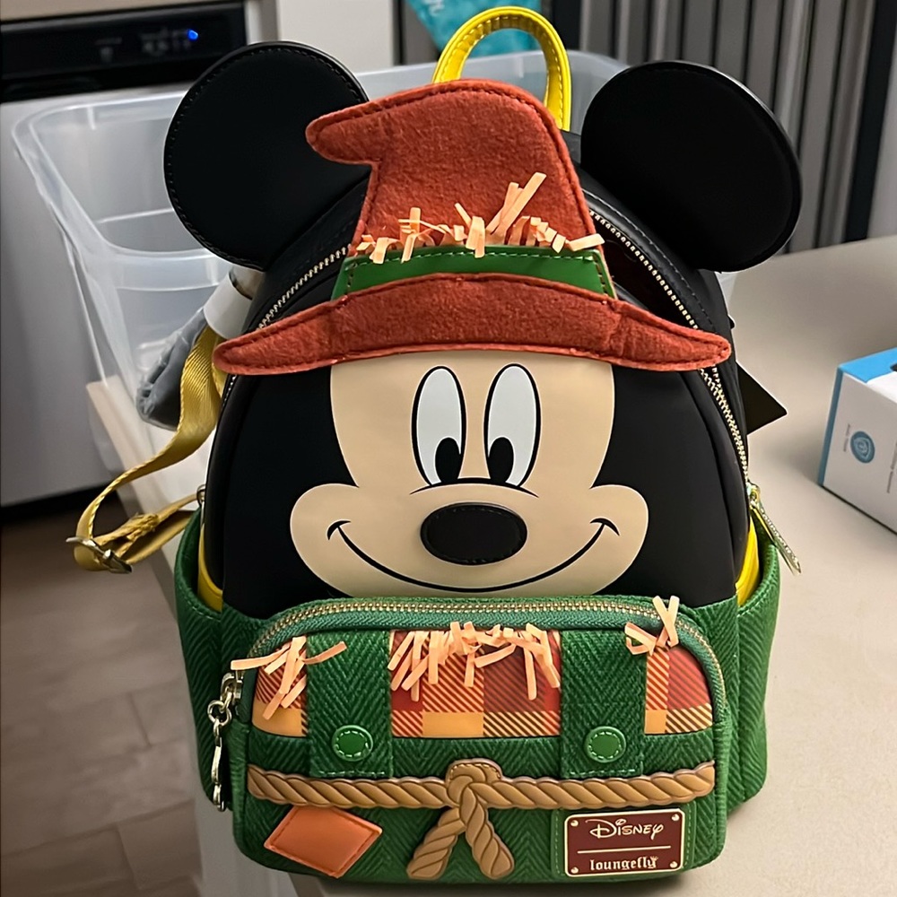 Mickey Scarecrow Loungefly Backpack